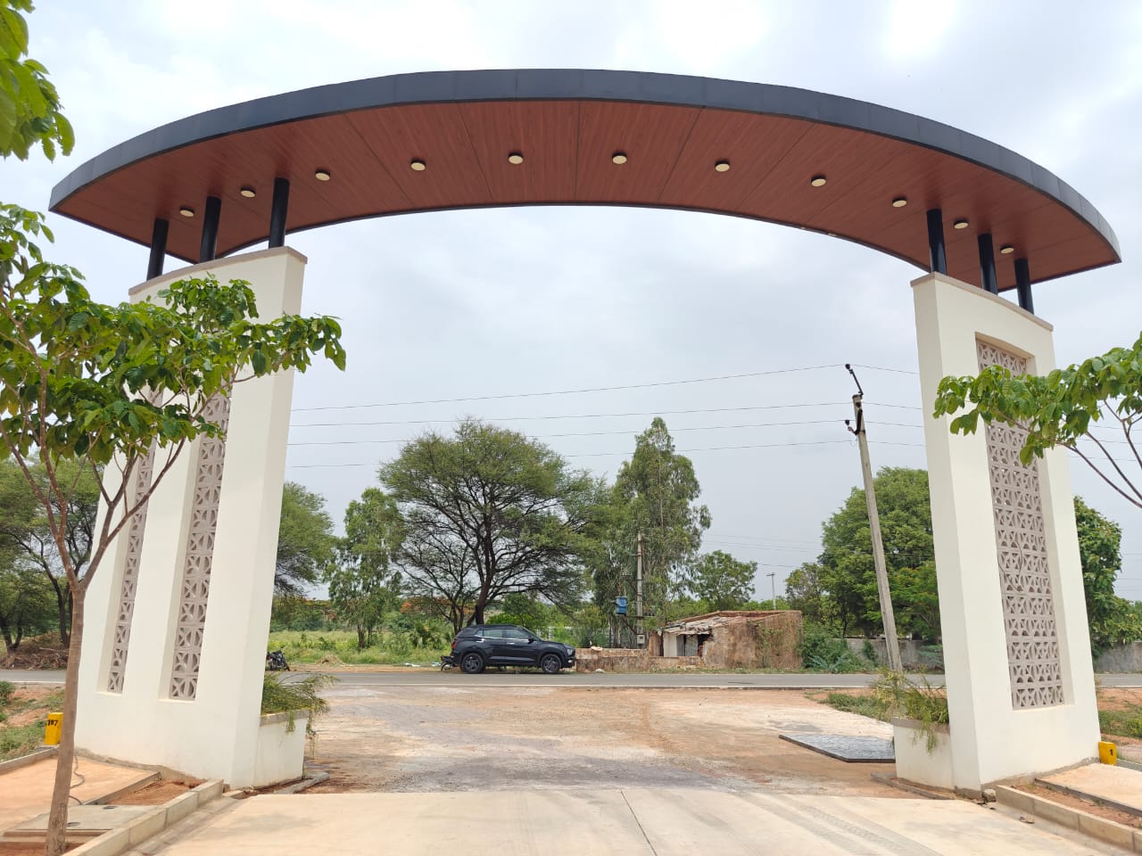 HMDA approved open plots in Shamshabad - gollur near statue of equality banglore highway