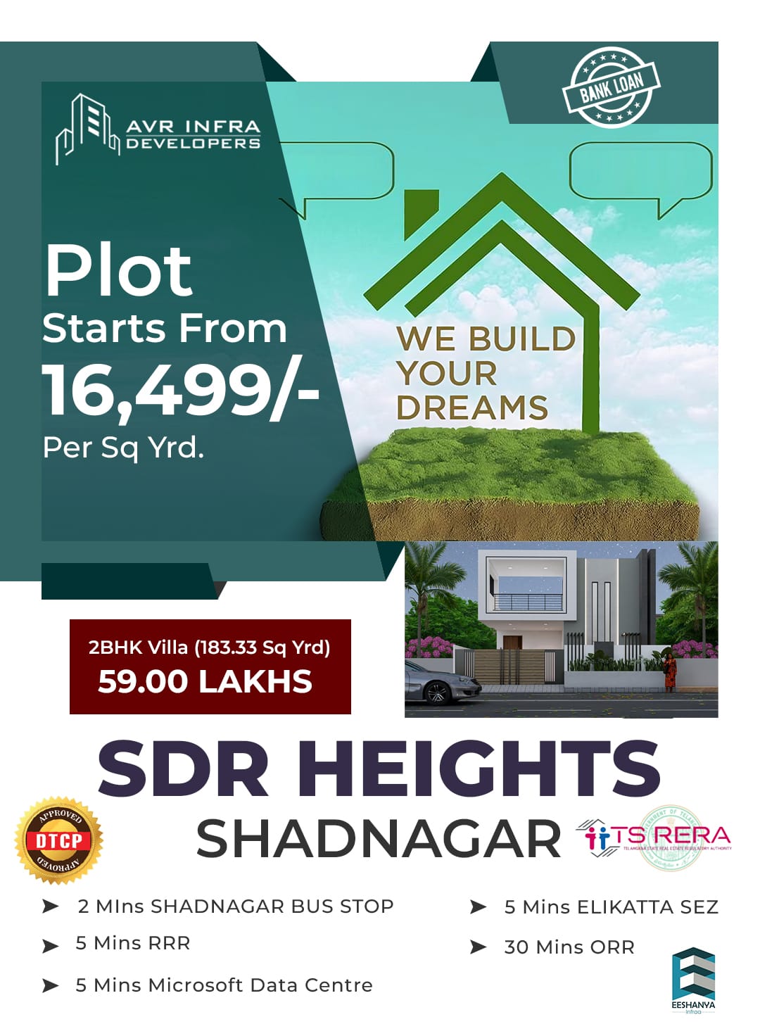605 SQ.YDS Farm Land @ Kolanupaka Aler 15Lakhs only