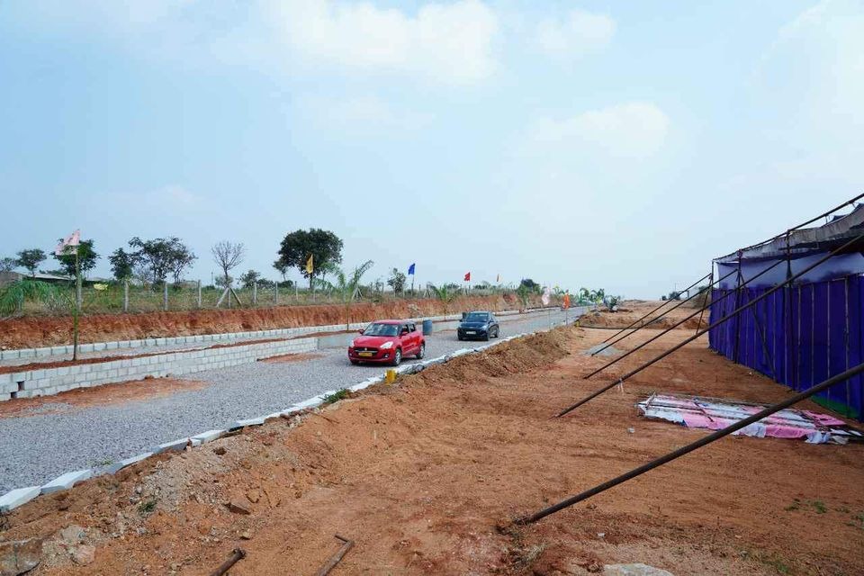 HMDA approved Open Plots Shamshabad - Gollur- muchinthal Near Statue of equality- banglore highway hyderabad