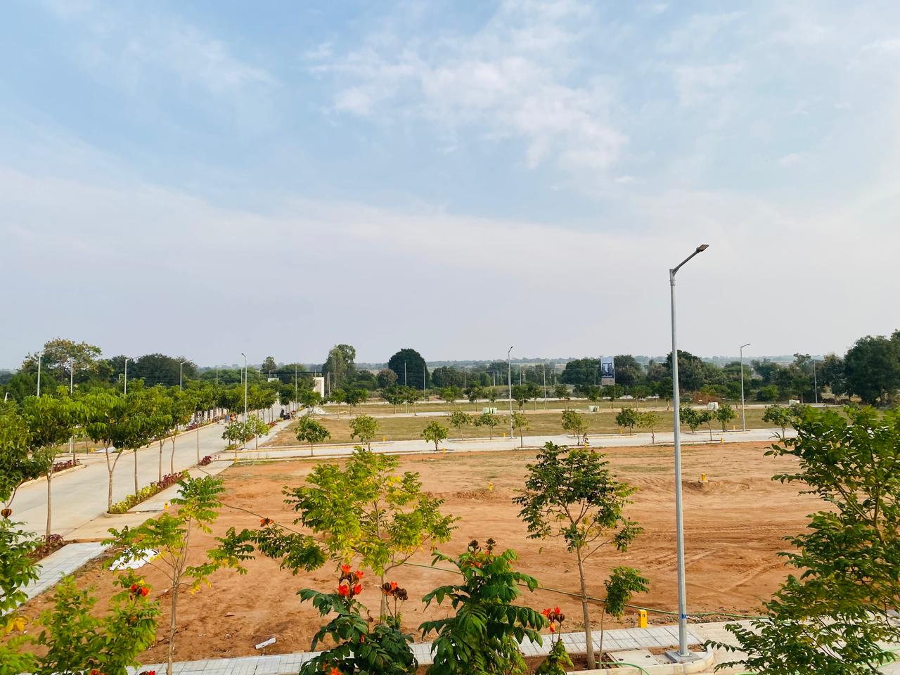 HMDA final approved open plots at meerkhanpet near pharmacity &amp; amazon data centre srisaila highway hyderabad