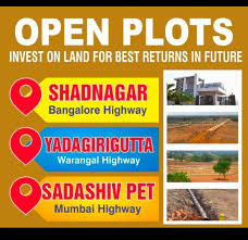 Maheshwaram HMDA approved Open plots for sale Ready for Construction