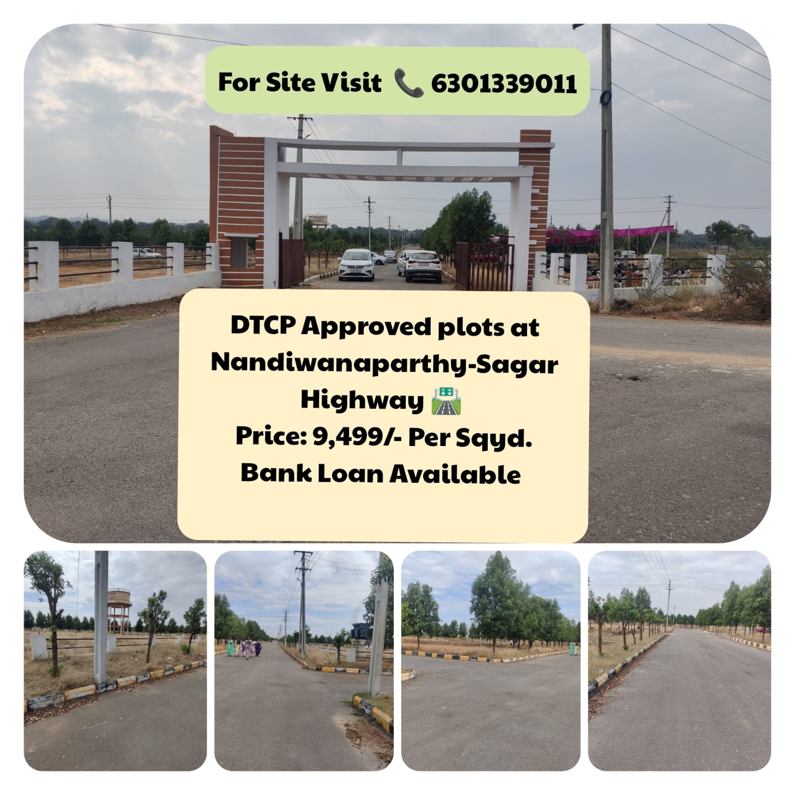 HMDA approved Open Plots For Sale Maheshwaram Town With Bank Loan Available
