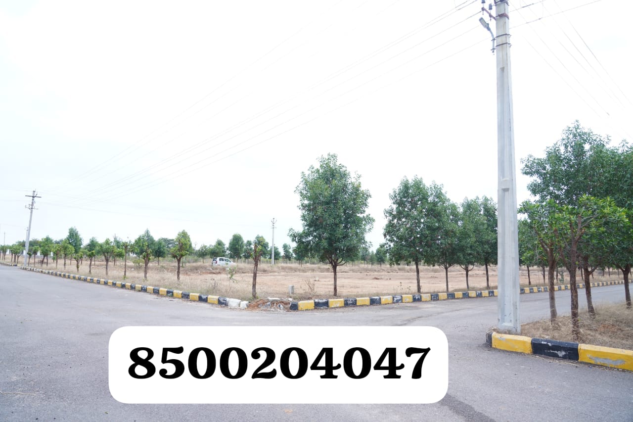 Highway facing DTCP Approved Shantham meadows at Chegunta