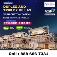 Triplex villas